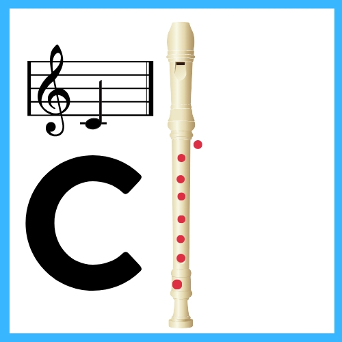 how to play low c on recorder