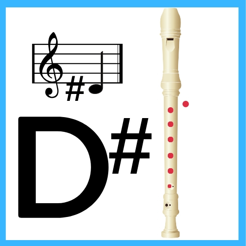 how to play d sharp on recorder