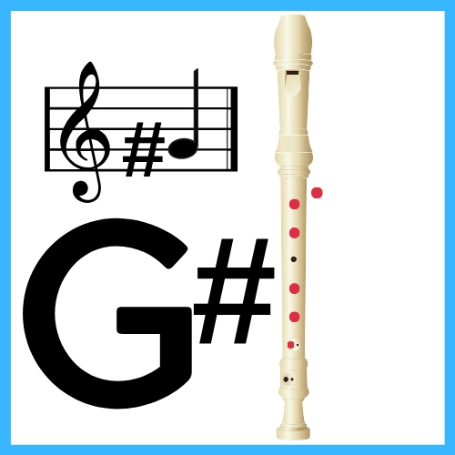 how to play g sharp on recorder