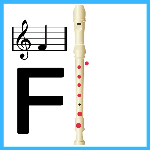 how do you play high f on recorder