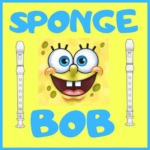 spongebob krusty krab song recorder notes