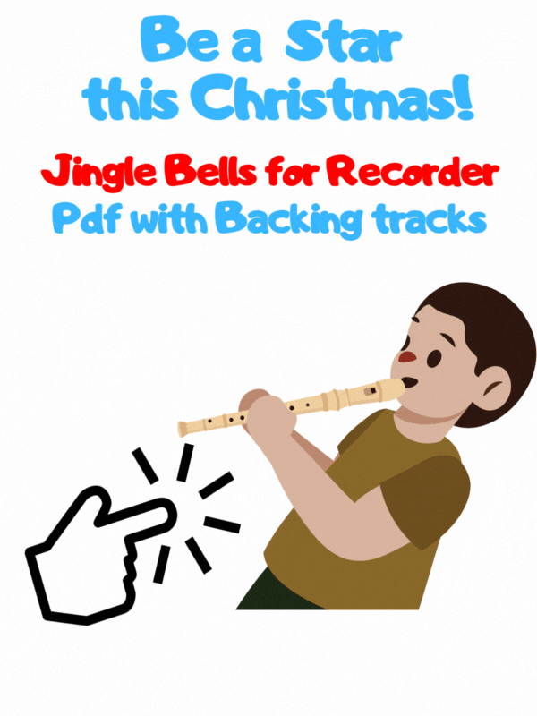 recorder notes in pdf for jingle bells